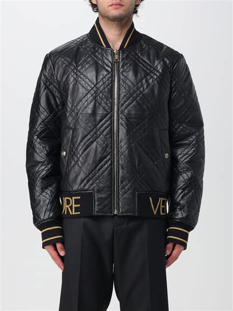 versace jeans signature jacket|Versace Jeans couture jacket men's.